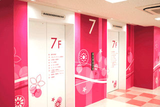 7F　エレベーターホール