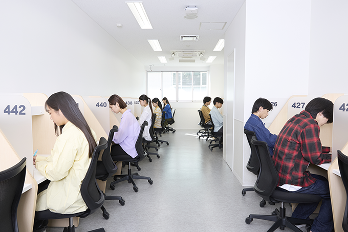 快適な環境の自習室